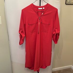 New York & Company Red Dress